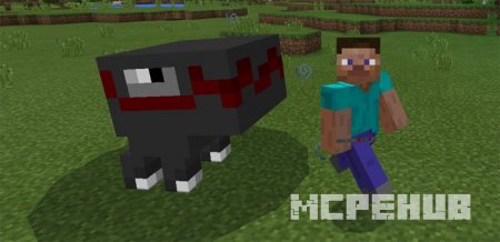 Голодный монстр бежит за игроком