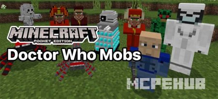 Мод: Пак мобов из Доктора Кто