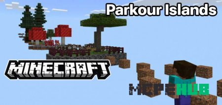 Карта: Острова Паркура для Майнкрафт ПЕ