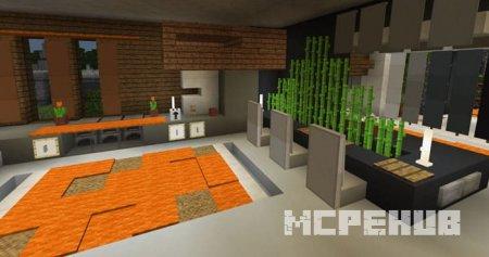 Красивое оформление кухни различными декоративными элементами