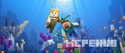 Долгожданное обновление Aquatic Update в Minecraft PE