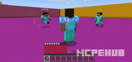 Карта: Дуэли в Minecraft PE