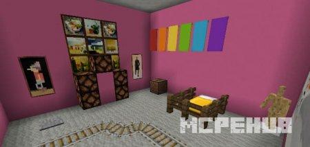 Мод: Найти кнопку (Комнаты)