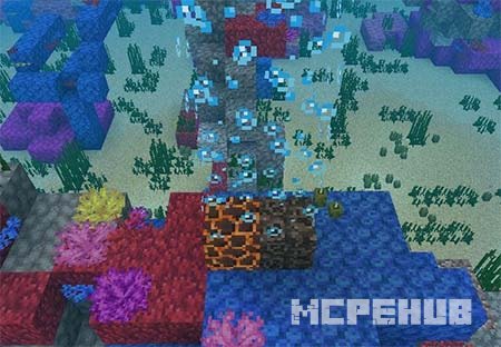 Лифт из столбов пузырей