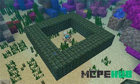 Морской проводник с радиусом действия 32 блока