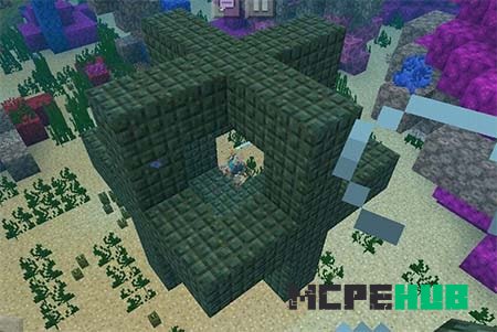 Морской проводник с радиусом действия 96 блоков