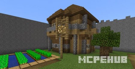 Карта: Отыщи кнопку для Minecraft PE