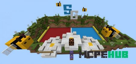 Карта: Пчелиные атаки для Minecraft PE