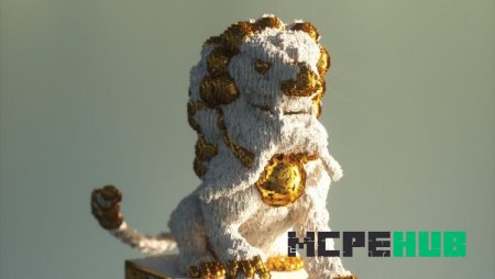 Лев-страж в Minecraft Bedrock