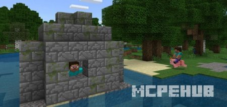 Сид: Руины на суше для Minecraft Bedrock