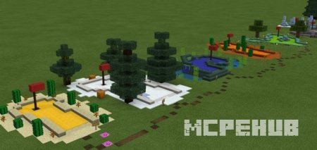 Карта: Мини-гольф (Биомы)