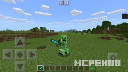 Мод: Превращение в моба в Minecraft PE