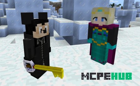 Мод: Королевские Сердца для Minecraft PE