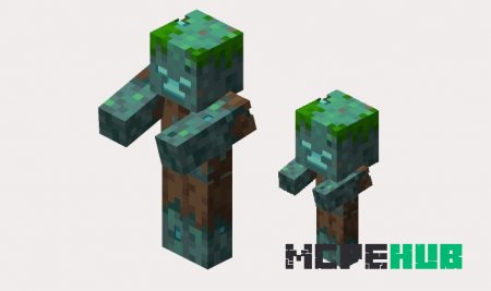 утопленник в Minecraft