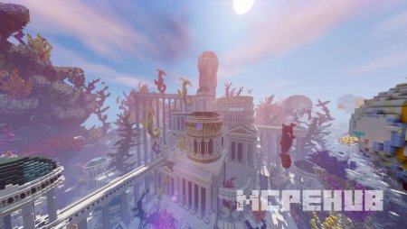 подводный город с уникальной архитектурой