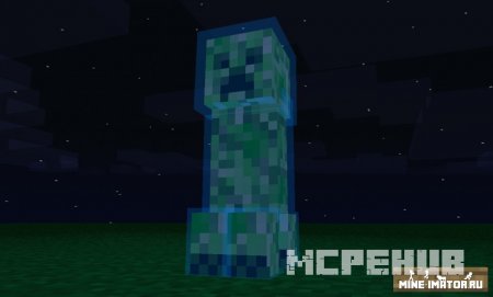 заряженный крипер в Minecraft