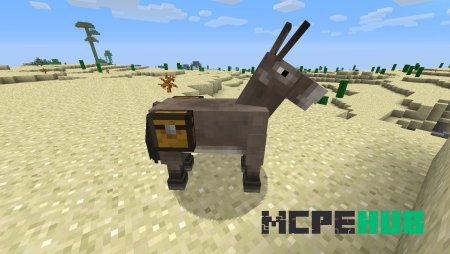 осел в Minecraft