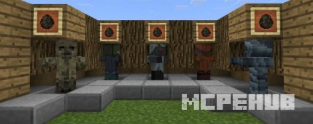 Мод: Новые виды нежити для Minecraft PE