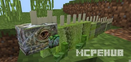 Мод: Игуана для Minecraft PE