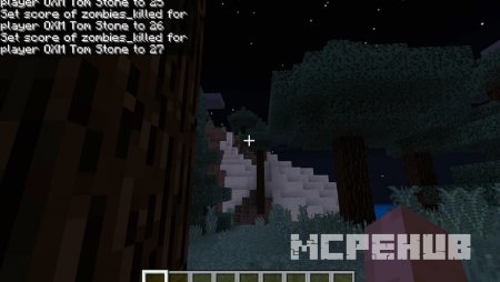 табло в Minecraft