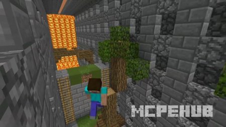 Карта: Опасная лава для Minecraft PE