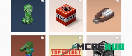 Инстаграм игры Minecraft