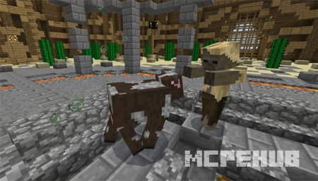 Мод: Сражения мобов для Minecraft