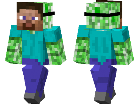 Скин переодетого Крипера