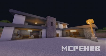 Карта: Современный дом из дерева