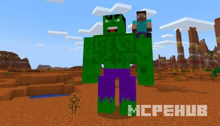 Мод: Халк для Minecraft