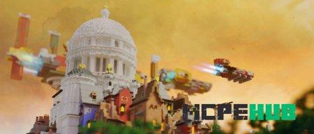 Пиратская бухта в Minecraft Bedrock