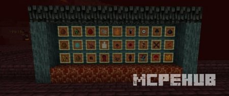 Представление множества новых блоков и предметов, добавляемых модом в игру