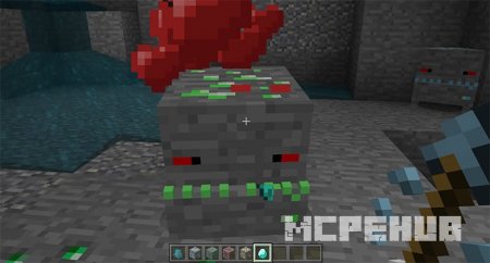 Приручение моба из изумрудной руды