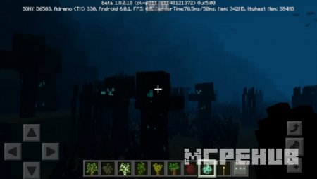 Утопленники со светящимися глазами под водой