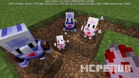 Мод: Новые сущности для Minecraft 1.8