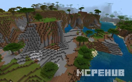 Сид: Фейковая саванна для Minecraft