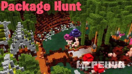 Карта: Поиск пакетов для Minecraft PE