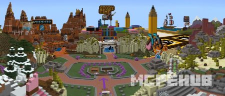 Остров Вдохновения в Minecraft