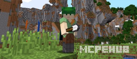 Лопата в Minecraft Bedrock