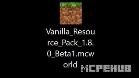 переименование на .mcworld
