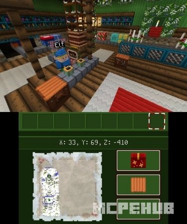 обновление для Nintendo в Minecraft