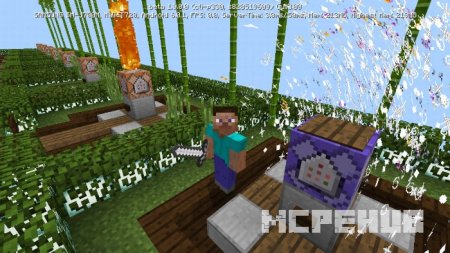 Карта: Новые частицы для Minecraft 1.9