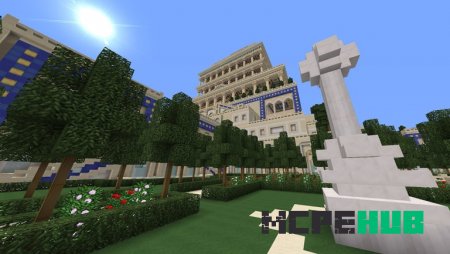роскошные сады в Minecraft