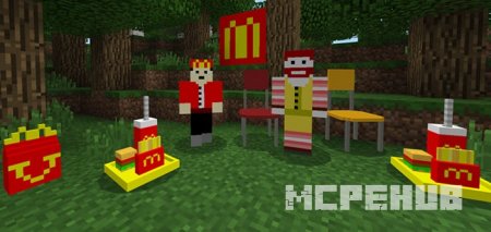 Мод: Макдональдс для Minecraft