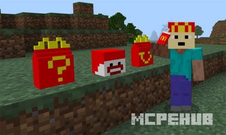 Игрок с головой работника Макдональдса