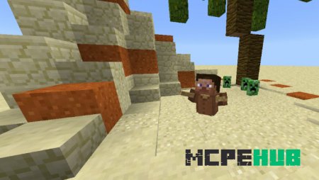 Мод: Зыбучие пески для Minecraft