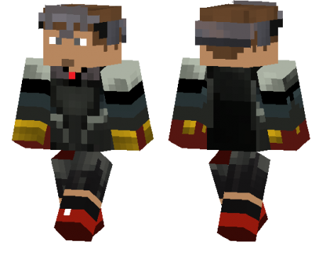 Скин ютубера LogDotZip'a