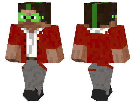 Скин ютубера MCPEMike'а