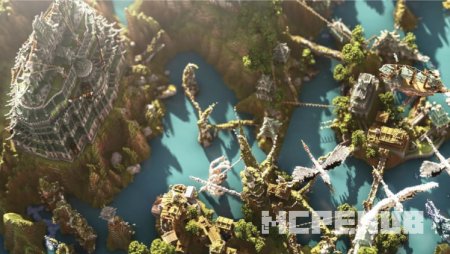 постройка в стиле фэнтези