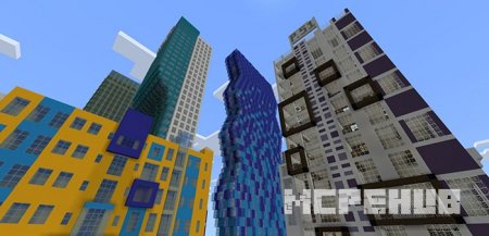 Несколько небоскрёбов с интересными и очень красивыми фасадами